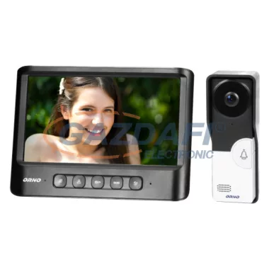 ORNO OR-VID-MC-1059/B IMAGO Egylakásos video kaputelefon, 7" LCD monitor