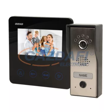 ORNO OR-VID-MT-1050 DUX Video kaputelefon szett 4,3" LCD monitorral