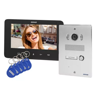 ORNO OR-VID-VP-1070/B INDI P Video kaputelefon, színes, 7 " LCD monitor ORNO OR-VID-VP-1070/B INDI P Video kaputelefon, színes, 7 " LCD monitor