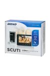 ORNO OR-VID-VP-1073/B SCUTI Video kaputelefon, színes, 7 "LCD monitor