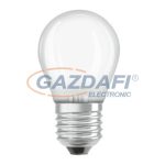   OSRAM Parathom Advanced LED fényforrás, filament, kisgömb, dimmelhető, E27, 4.5W, 2700K, 470Lm