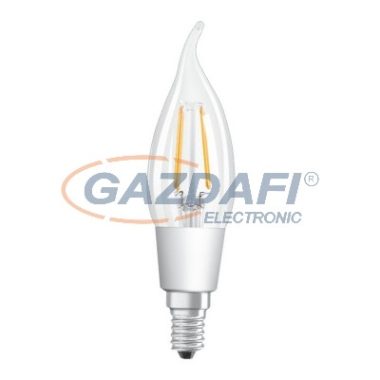 OSRAM Parathom filament LED gyertya B35 fényforrás, E14, 5W, 470Lm, 2200-2700K, dimmelhető