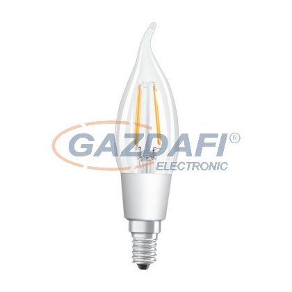   Bec led lumanare dimabil OSRAM Parathom filament LED B35 E14, 5W, 470Lm, 2200-2700K
