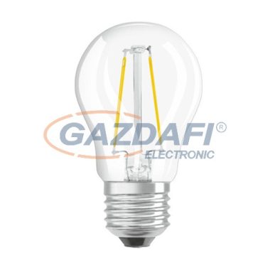 OSRAM Parathom LED kisgömb fényforrás, filament, E27, 1.6W, 136Lm, 240V, 2700K, 827, átlátszó búra