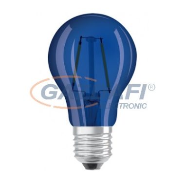 Bec Led OSRAM LED STAR DECOR, filament, 2W, E27, 10Lm, albastru