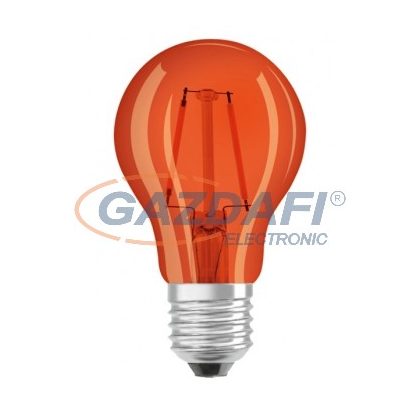   OSRAM LED STAR DECOR fényforrás, filament, 2W, E27, 160Lm, narancssárga