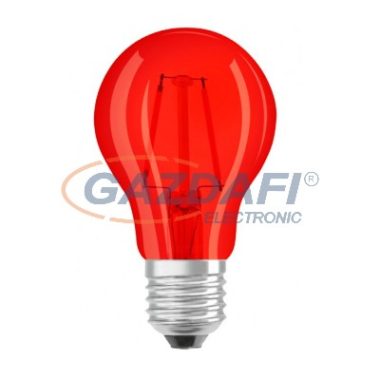 Bec Led OSRAM LED STAR DECOR, filament, 2W, E27, 160Lm, roșu