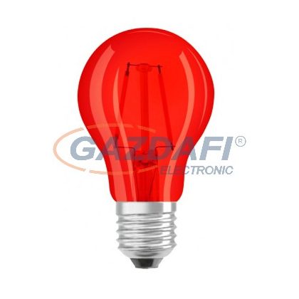   OSRAM LED STAR DECOR fényforrás, filament, 2W, E27, 160Lm, piros