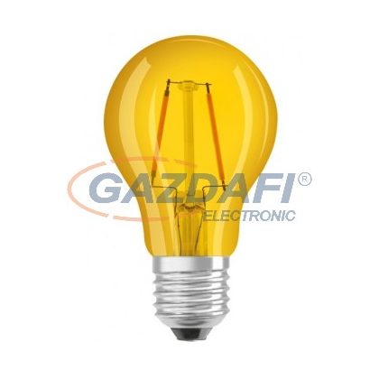   OSRAM LED STAR DECOR fényforrás, filament, 2W, E27, 235Lm, sárga
