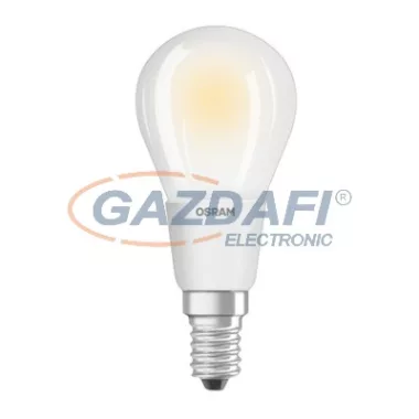 OSRAM Parathom filament LED fényforrás, E14, 4.5W, 470Lm, 240V, 2700K, dimmelhető