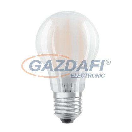   OSRAM Parathom A60 LED fényforrás, filament, E27, 4W, 470Lm, 240V, 2700K, 827, opál búra