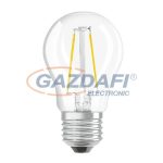   OSRAM Parathom Advanced P45 LED fényforrás, filament, E27, 4.5W, 470Lm, 240V, 2700K, 827, dimmelhető, víztiszta búra