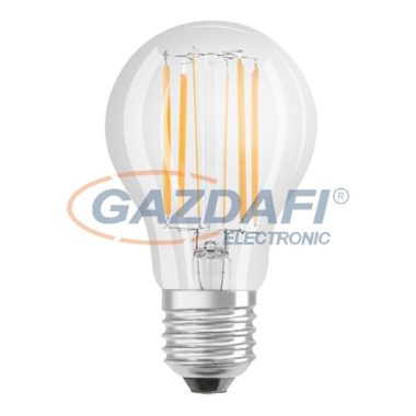 OSRAM Parathom A60 LED fényforrás, filament, E27, 8W, 1055Lm, 240V, 4000K, 827, víztiszta búra