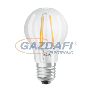 OSRAM Parathom A60 LED fényforrás, filament, E27, 7W, 806Lm, 240V, 2700K, 827, víztiszta búra