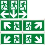   SCHNEIDER OVA53174 OVA Exiway Smartexit DiCube piktogrammok, 32 m, 7 db