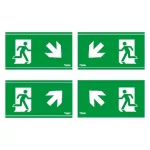   SCHNEIDER OVA53183 OVA Exiway Smartbeam DiCube piktogram készlet 45°