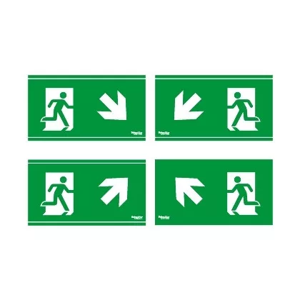 SCHNEIDER OVA53183 OVA Exiway Smartbeam DiCube piktogram készlet 45°