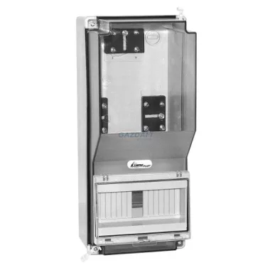 ELEKTRO-PLAST OZP-1 egyfázisú fogyasztásmérő szekrény, 80A, IP65, 164x380x170mm ELEKTRO-PLAST OZP-1 egyfázisú fogyasztásmérő szekrény, 80A, IP65, 164x380x170mm