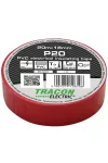 TRACON P20 Szigetelőszalag, piros 20m×18mm, PVC, 0-90°C, 40kV/mm