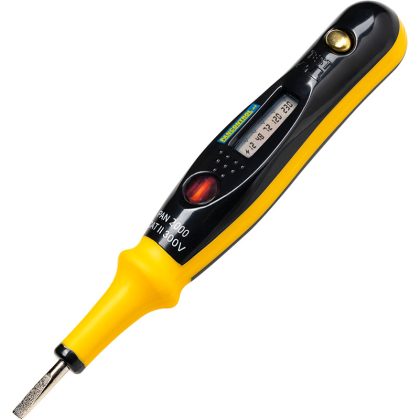 TRACON PAN2000 Feszültség teszter LCD kijelzővel 12-250VAC, 1,5-36VDC, 1p