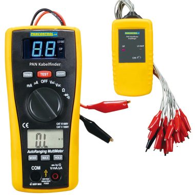 TRACON PANKABELFINDER Digitális multiméter és kabelkereső ×16