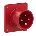 PCE 614-6 süllyeszthető ipari dugvilla 400V 16A 4P IP44