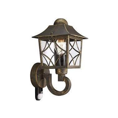 PHILIPS 15258/42/10 CAMBRIDGE barna fali lámpa 1x60W (up, IR)