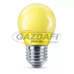 PHILIPS 929001394058 LED színes P45 E27 sárga 1SRT4