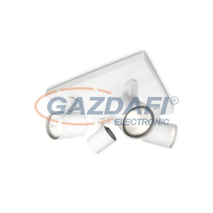   PHILIPS 53094/31/12 myLiving spotlámpa Runner 4x50W GU10 A++ -> E fehér