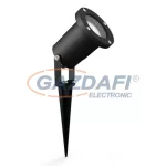   PHILIPS 17412/30/10 Kültéri leszúrható lámpa 1X5W 350lm 2700K GU10 15000h C -> E fekete