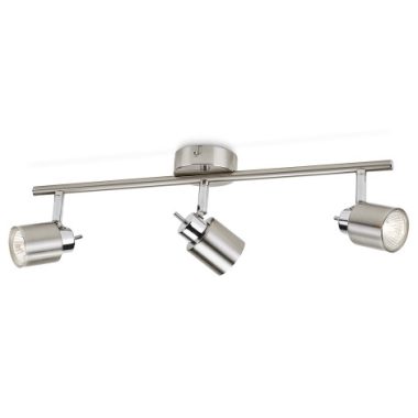 PHILIPS 50313/17/E7 Essentials spotlámpa meranti matt króm 3X35W GU10 A++ -> E matt króm