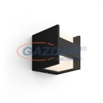   PHILIPS 17444/30/P7 Fuzo Hue LED fali lámpa kültéri fekete 15W 1150lm 2700K 25000h A IP44