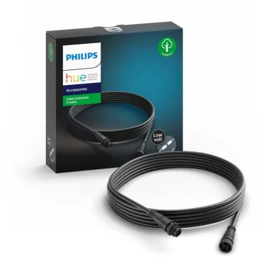 PHILIPS 78204/30/P7 COL HUE PLAY hosszabbítókábel 5M, fekete 25000h