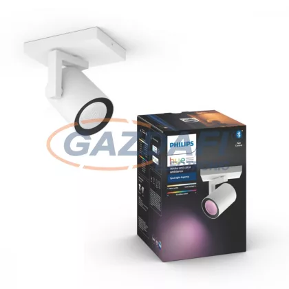   PHILIPS 50621/31/P7 Argenta LED spot lámpa falon kívüli fehér 1x5.7W 240V 2200-6500K 350lm GU10 15000h A+ A+ IP20 bluetooth