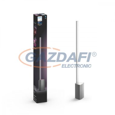 PHILIPS 40801/48/P9 Signe Hue LED asztali lámpa aluminium 1x14W 24V 2000 - 6500K 1000lm 25000h A+ IP20 bluetooth