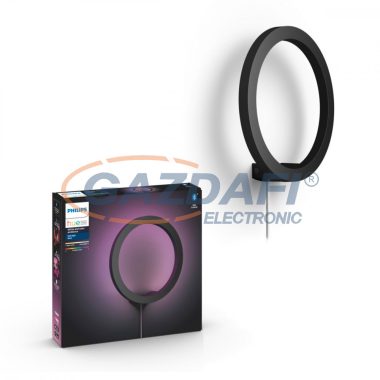 PHILIPS 40901/30/P9 Sana Hue fali lámpa fekete 1x20W 24V 2000 - 6500K 1500lm 25000h A+ IP20 bluetooth