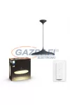 PHILIPS 40761/30/P6 Cher Hue függeszték fekete 1x39W 24V 3000lm Beépített LED 25000h A++ -> A IP20