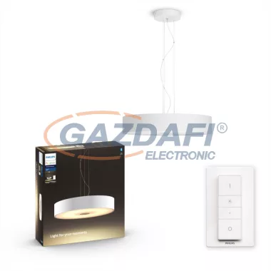 PHILIPS 40339/31/P6 Fair Hue függeszték fehér 1x39W 24V 3000lm Beépített LED 25000h A++ -> A IP20