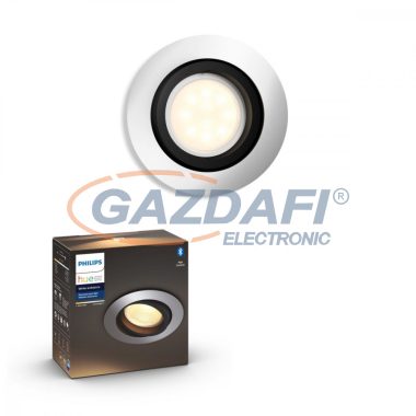 PHILIPS 50411/48/P9 MILLISKIN LED süllyesztett spot lámpa toldat aluminium 1x5.5W 230V kerek 2200-6500K 350lm GU10 15000h A+ IP20
