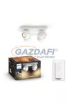 PHILIPS 50474/31/P6 BUCKRAM LED spot lámpa falon kívüli fehér 4x5.5W 2200-6500K 1400lm GU10 15000h A++ -> E IP20