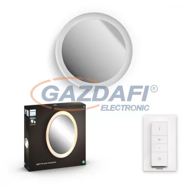 PHILIPS 34186/31/P6 Adore Hue fali lámpa fehér 1x40W 24V 2200-6500K 2400lm Beépített LED 30000h A++ -> A IP44