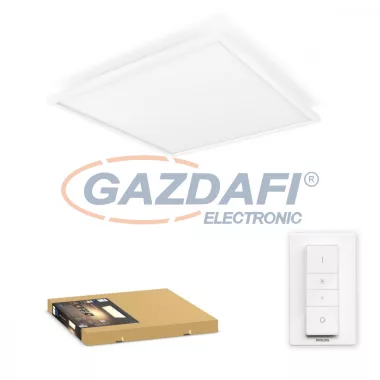 PHILIPS 32162/31/P6 Aurelle SQ mennyezeti lámpa fehér 55W 230V szögletes 4200lm Beépített LED 25000h A++ -> A IP20