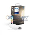   PHILIPS 929002039901  HueW fényforrás 5.5W B39 470lm 2700K E14 230V 25000h A+ IP20 bluetooth