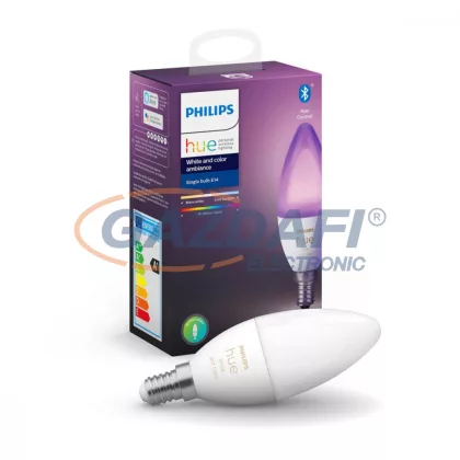   PHILIPS 929002294201  Hue LEDWCA fényforrás 6W B39 230V 470lm E14 25000h A+