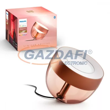 PHILIPS 929002376801 Hue Iris (gen4) LED asztali lámpa 8W 570lm 2000-6500K réz