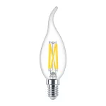   PHILIPS 929003013082 MASTER LED Candle LED fényforrás filament 3,4W 470lm K 230V 25000h E14
