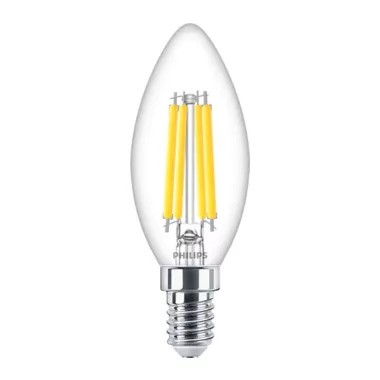 PHILIPS 929003059502 MASTER Value LED Candle LED fényforrás filament 3,4W 470lm 2700K 230V 15000h E14