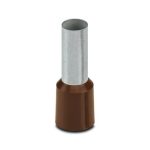   PHOENIX CONTACT 3201084 AI 25   -16 BN Érvéghüvely, hüvelyhossz: 16 mm, hossz: 30 mm, szín: barna