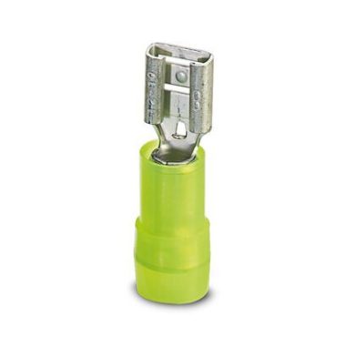 PHOENIX CONTACT 3240056 C-SCFI 6/6,3X0,8 Csúszósaru hüvely, sárga, 4 ... 6 mm2, 6,3 x 0,8