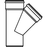   PIPELIFE KGEA250/250X90R CSATORNA AGIDOM RAGASZTOTT KIV. - 7 - R